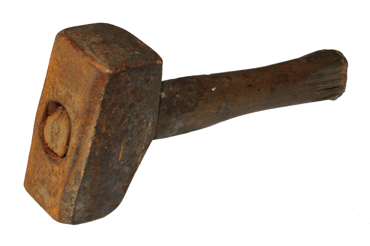 hammer, pound, tool