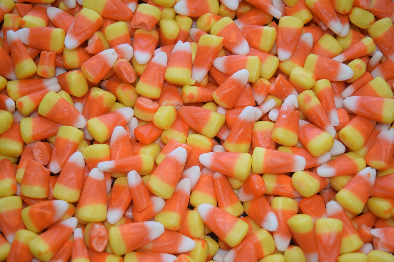 candy corn, candy, halloween
