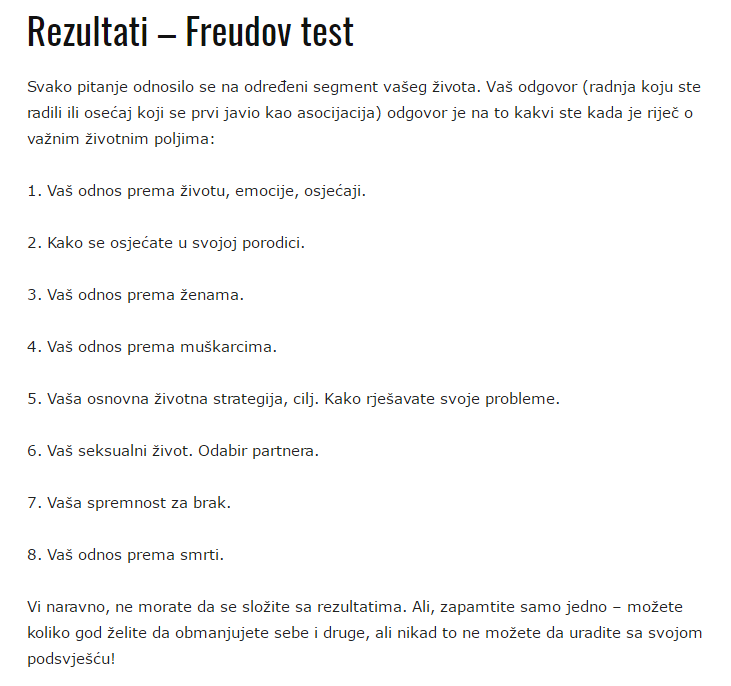 freudov test 2